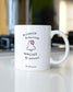 Perfect notification illustration gift mug
